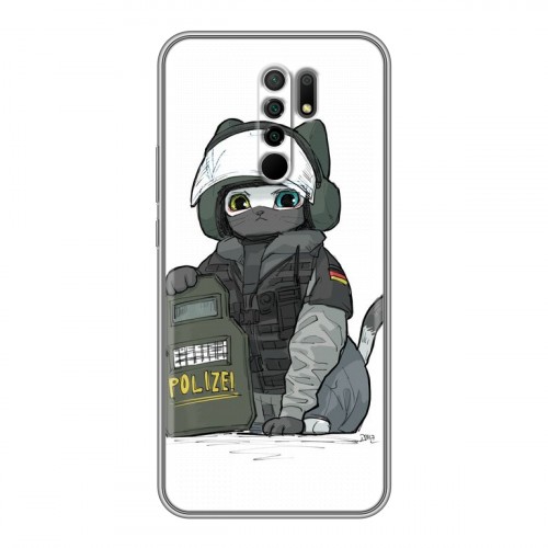 Дизайнерский силиконовый чехол для Xiaomi RedMi 9 Rainbow Six Siege