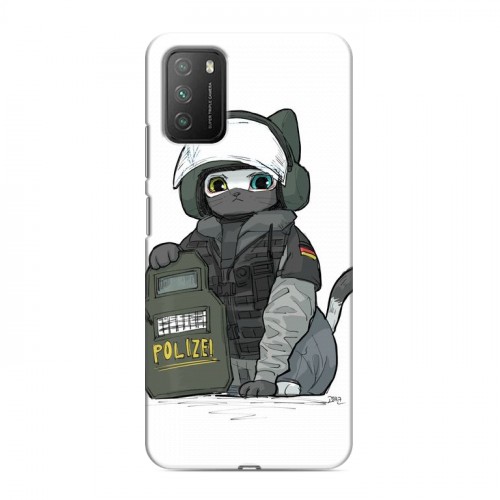 Дизайнерский пластиковый чехол для Xiaomi Poco M3 Rainbow Six Siege