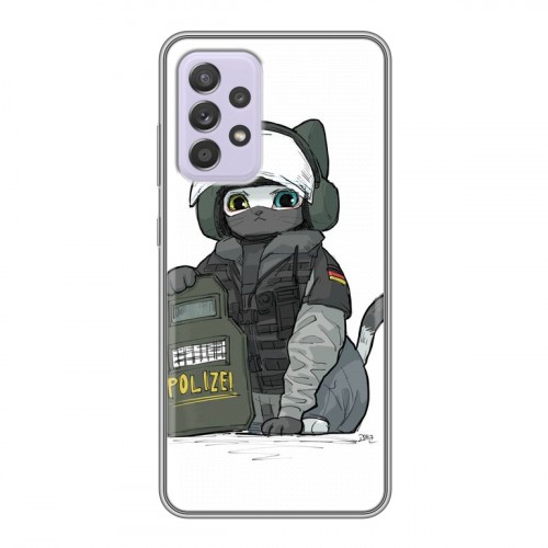 Дизайнерский силиконовый чехол для Samsung Galaxy A52 Rainbow Six Siege