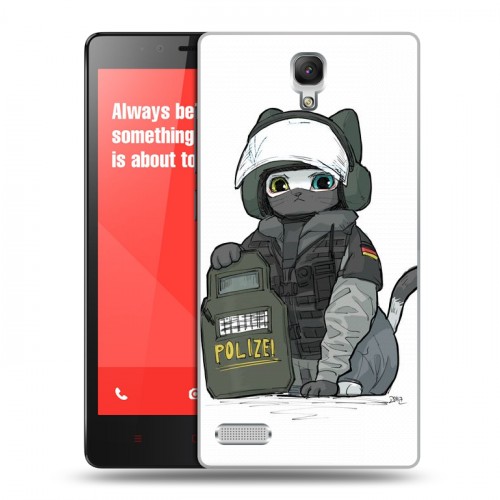 Дизайнерский пластиковый чехол для Xiaomi RedMi Note Rainbow Six Siege