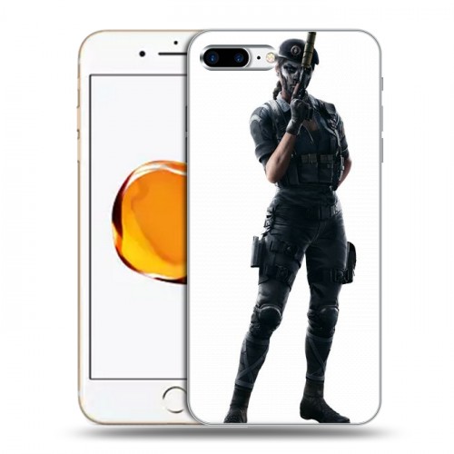 Дизайнерский пластиковый чехол для Iphone 7 Plus / 8 Plus Rainbow Six Siege