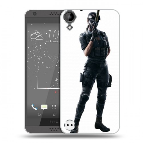 Дизайнерский пластиковый чехол для HTC Desire 530 Rainbow Six Siege