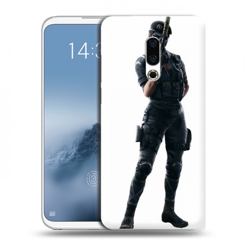 Дизайнерский пластиковый чехол для Meizu 16th Plus Rainbow Six Siege