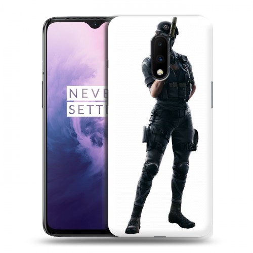 Дизайнерский пластиковый чехол для OnePlus 7 Rainbow Six Siege