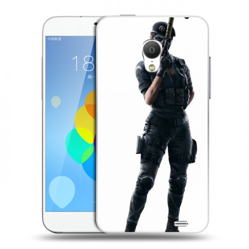 Дизайнерский силиконовый чехол для  Meizu MX3 Rainbow Six Siege