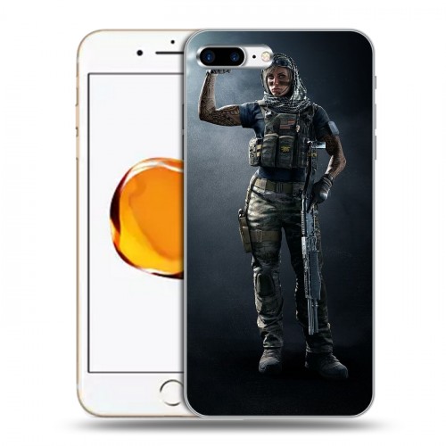 Дизайнерский пластиковый чехол для Iphone 7 Plus / 8 Plus Rainbow Six Siege