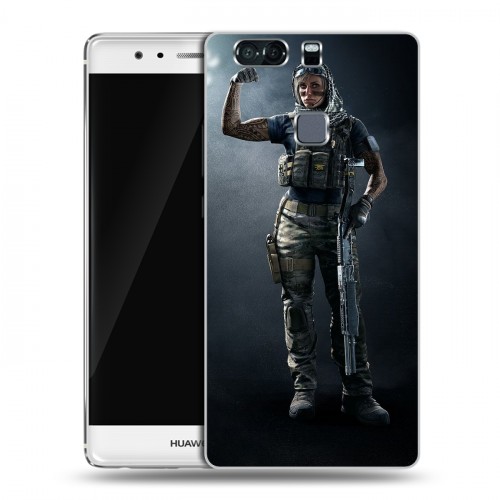 Дизайнерский пластиковый чехол для Huawei P9 Plus Rainbow Six Siege