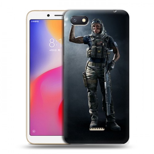 Дизайнерский пластиковый чехол для Xiaomi RedMi 6A Rainbow Six Siege