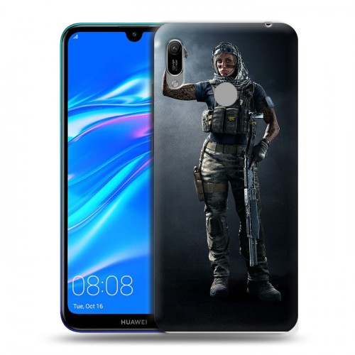 Дизайнерский пластиковый чехол для Huawei Y6 (2019) Rainbow Six Siege