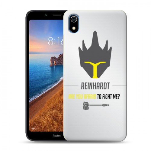 Дизайнерский силиконовый чехол для Xiaomi RedMi 7A Overwatch