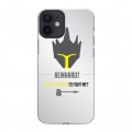 Дизайнерский силиконовый с усиленными углами чехол для Iphone 12 Mini Overwatch