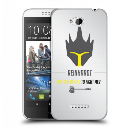 Дизайнерский пластиковый чехол для HTC Desire 616 Overwatch