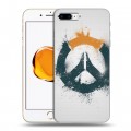 Дизайнерский пластиковый чехол для Iphone 7 Plus / 8 Plus Overwatch