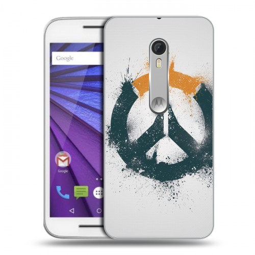 Дизайнерский пластиковый чехол для Lenovo Moto G Overwatch