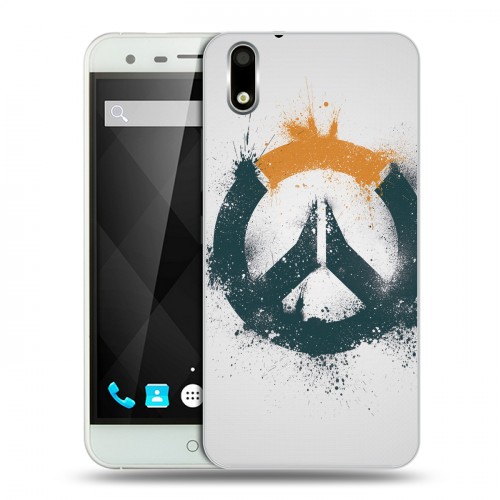 Дизайнерский пластиковый чехол для Ulefone Paris Overwatch