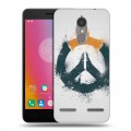 Дизайнерский пластиковый чехол для Lenovo K6 Overwatch