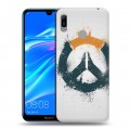 Дизайнерский пластиковый чехол для Huawei Y6 (2019) Overwatch