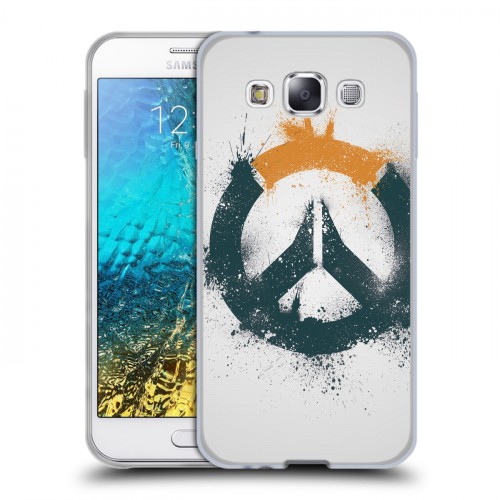 Дизайнерский пластиковый чехол для Samsung Galaxy E5 Overwatch