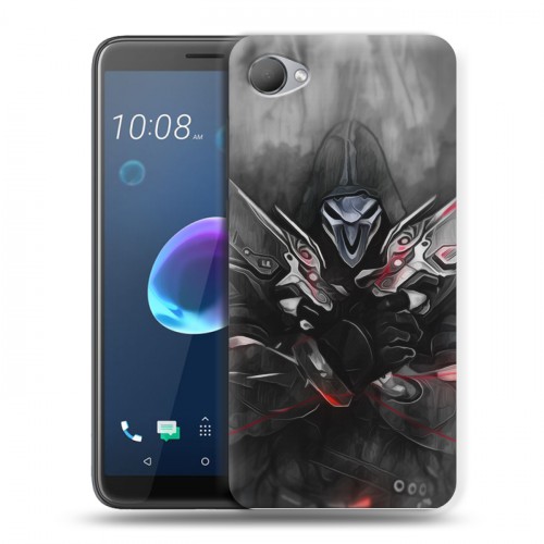 Дизайнерский пластиковый чехол для HTC Desire 12 Overwatch