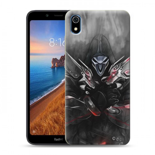 Дизайнерский силиконовый чехол для Xiaomi RedMi 7A Overwatch