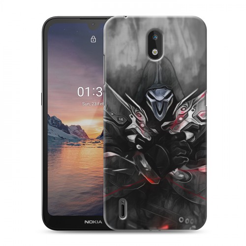 Дизайнерский силиконовый чехол для Nokia 1.3 Overwatch