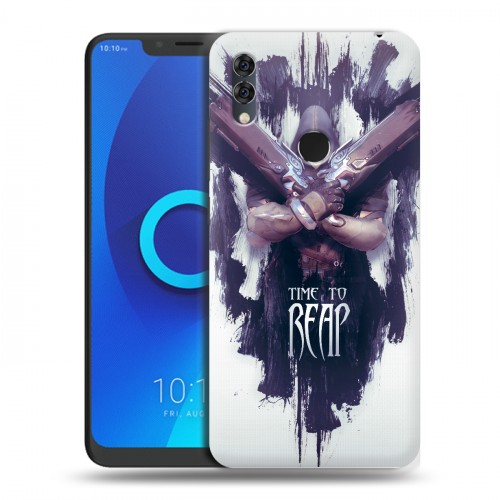 Дизайнерский силиконовый чехол для Alcatel 5V Overwatch