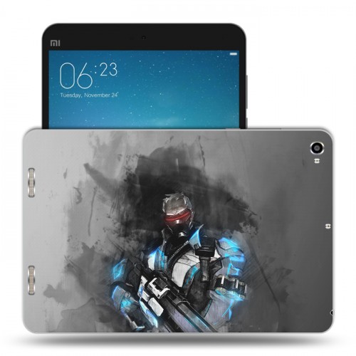 Дизайнерский силиконовый чехол для Xiaomi Mi Pad 2 Overwatch