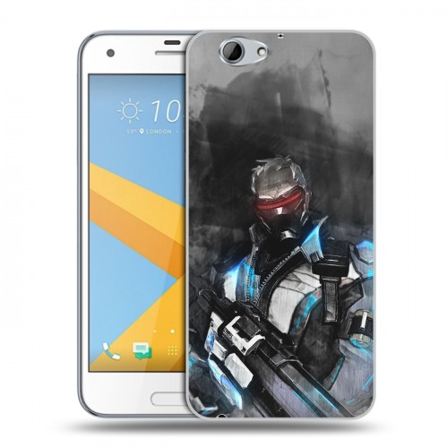 Дизайнерский пластиковый чехол для HTC One A9S Overwatch