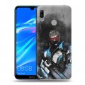 Дизайнерский пластиковый чехол для Huawei Y6 (2019) Overwatch