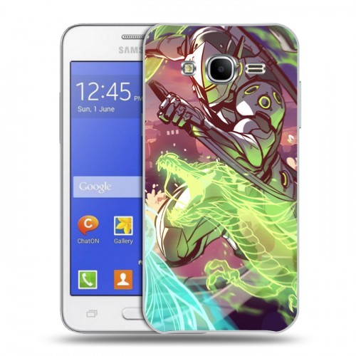 Дизайнерский силиконовый чехол для Samsung Galaxy J7 Overwatch