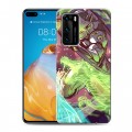 Дизайнерский силиконовый с усиленными углами чехол для Huawei P40 Overwatch