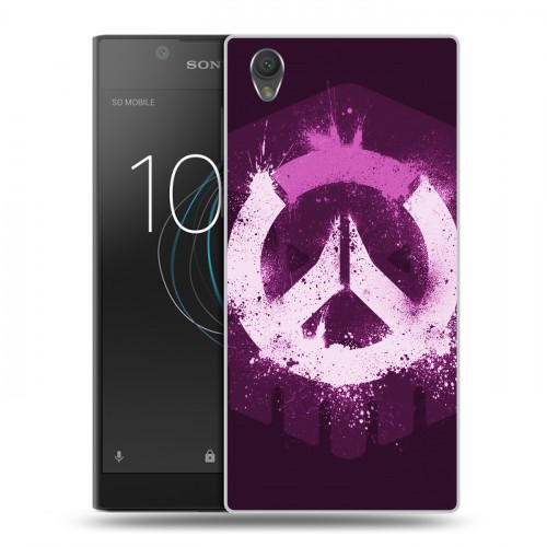 Дизайнерский пластиковый чехол для Sony Xperia L1 Overwatch