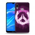 Дизайнерский пластиковый чехол для Huawei Y6 (2019) Overwatch