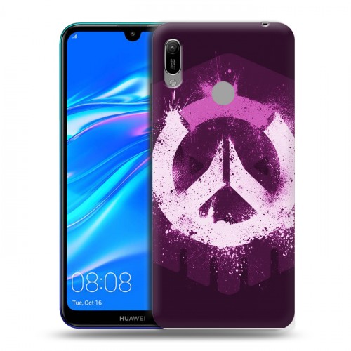 Дизайнерский пластиковый чехол для Huawei Y6 (2019) Overwatch