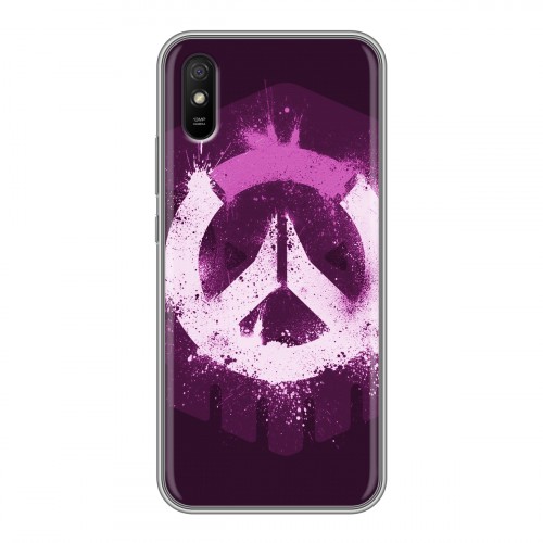 Дизайнерский силиконовый чехол для Xiaomi RedMi 9A Overwatch