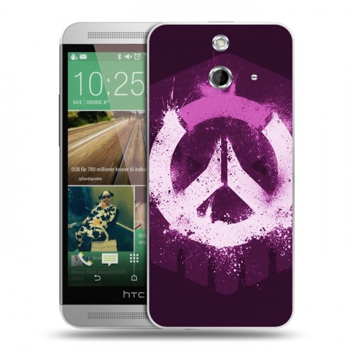 Дизайнерский пластиковый чехол для HTC One E8 Overwatch