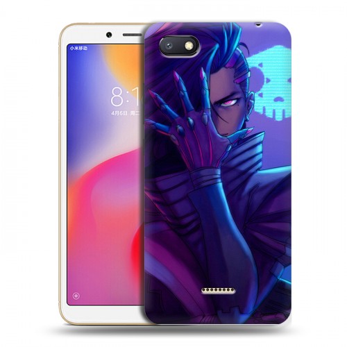 Дизайнерский пластиковый чехол для Xiaomi RedMi 6A Overwatch