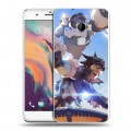 Дизайнерский пластиковый чехол для HTC One X10 Overwatch