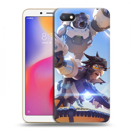 Дизайнерский пластиковый чехол для Xiaomi RedMi 6A Overwatch