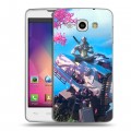 Дизайнерский пластиковый чехол для LG L60 Overwatch