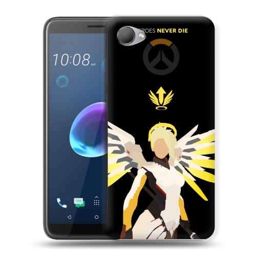 Дизайнерский пластиковый чехол для HTC Desire 12 Overwatch