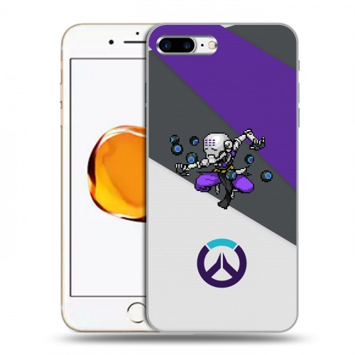 Дизайнерский пластиковый чехол для Iphone 7 Plus / 8 Plus Overwatch