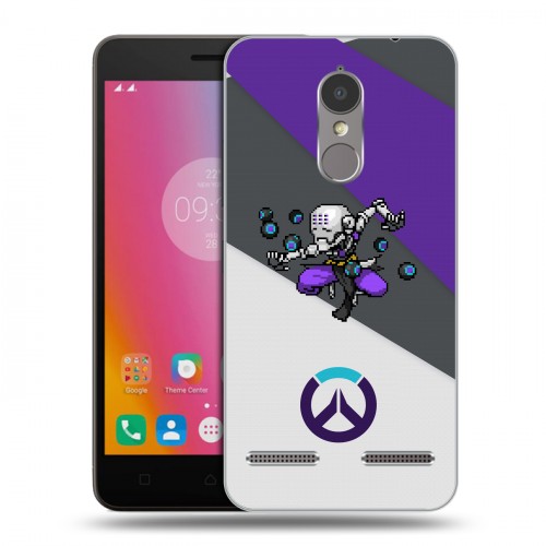 Дизайнерский силиконовый чехол для Lenovo K6 Overwatch