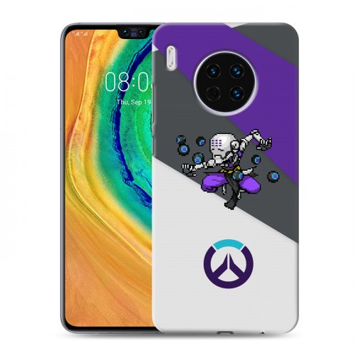 Дизайнерский пластиковый чехол для Huawei Mate 30 Overwatch