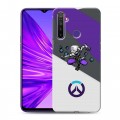 Дизайнерский силиконовый чехол для Realme 5 Overwatch