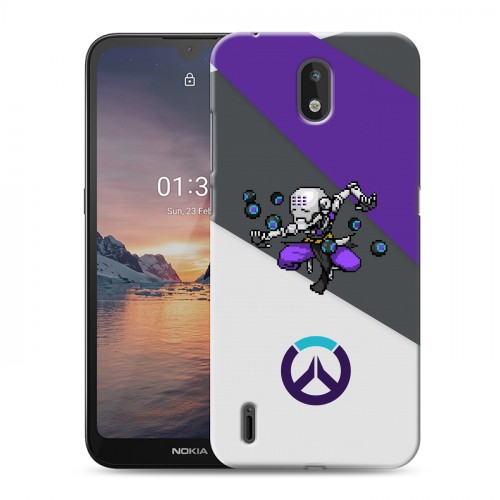 Дизайнерский силиконовый чехол для Nokia 1.3 Overwatch