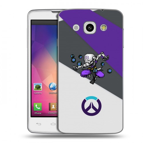 Дизайнерский пластиковый чехол для LG L60 Overwatch