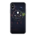 Дизайнерский силиконовый чехол для Iphone x10 Overwatch