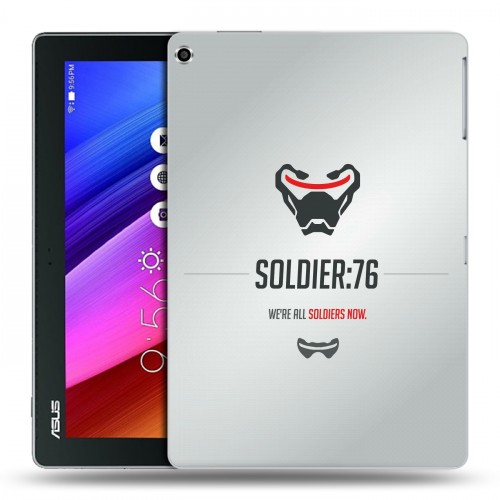 Дизайнерский силиконовый чехол для ASUS ZenPad 10 Overwatch