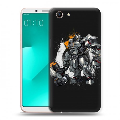 Дизайнерский пластиковый чехол для OPPO A83 Overwatch